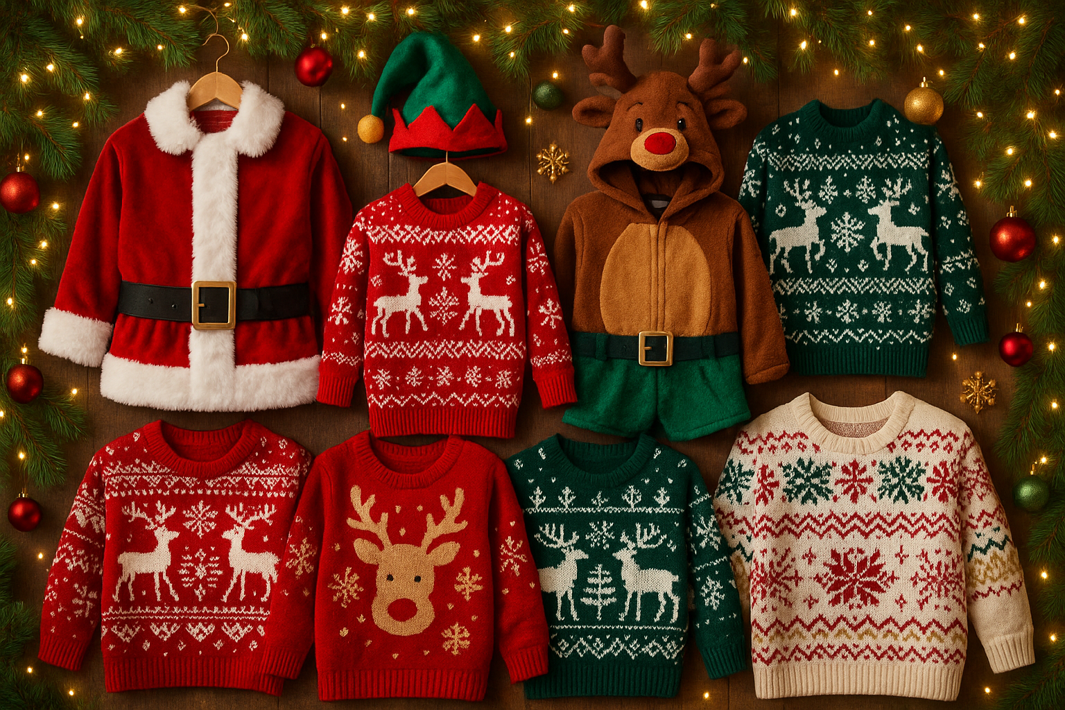 Christmas Costumes and Jumpers