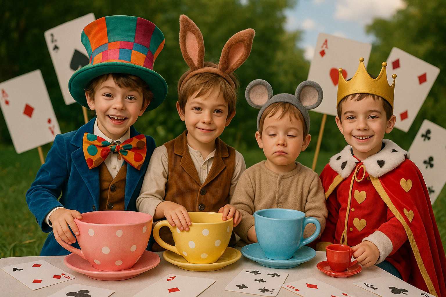 Alice in Wonderland Boys Costumes