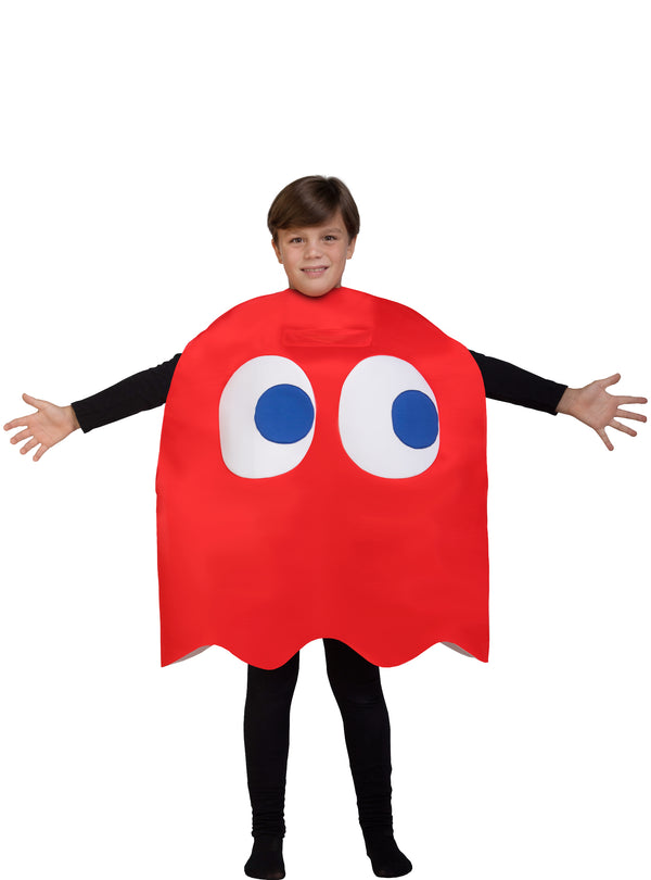 Šešėlis (Blinky) vaiduoklio kostiumas vaikams – „Pakmenas“ (Pac-Man)