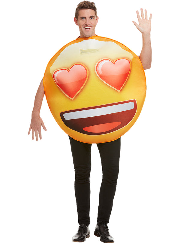 Įsimylėjusio emoji kostiumas