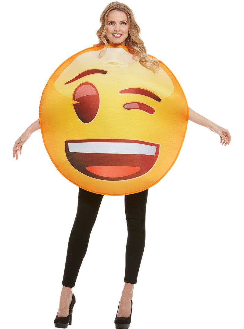 Mirktelėjusio emoji kostiumas – personažas