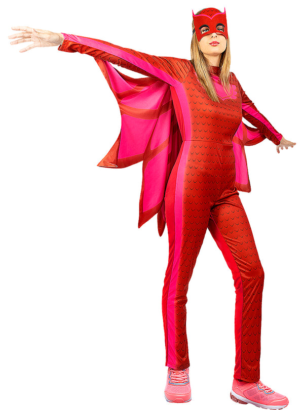 Alutės (Owlette) kostiumas suaugusiesiems – „Pižamų herojai“ (PJ Masks)