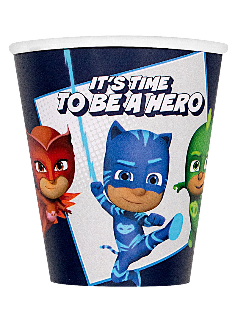 „Pižamų herojai“ (PJ Masks) gimtadienio vakarėlio puodelių rinkinys