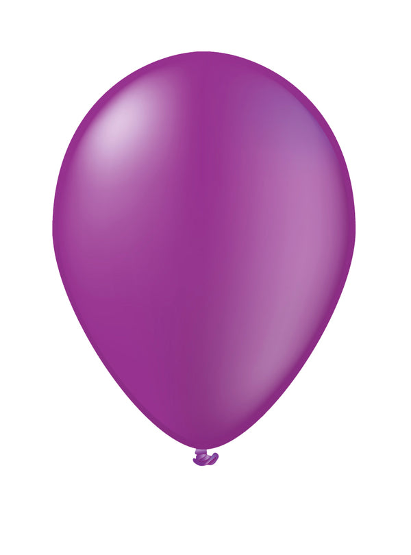 10 violetinių balionų – vakarėlio dekoracijos