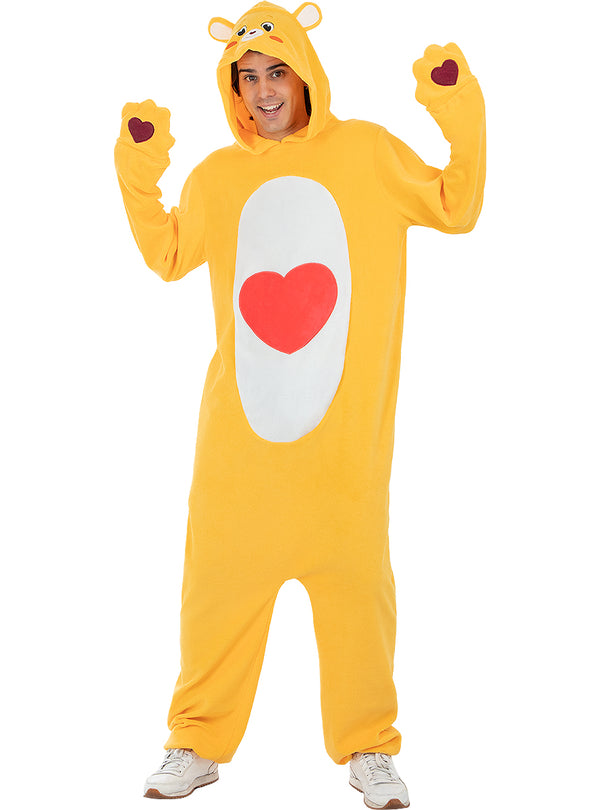 Švelniaširdžio lokiuko (Tenderheart Bear) kostiumas suaugusiesiems – „Laimės lokiukai“ (The Care Bears)