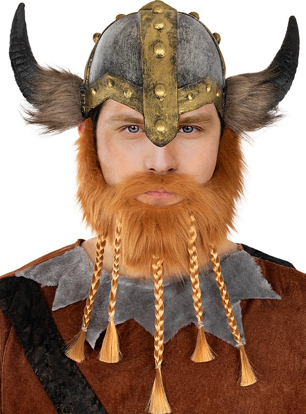Vikingų barzda suaugusiesiems – Skandinavų / Vikingų priedai