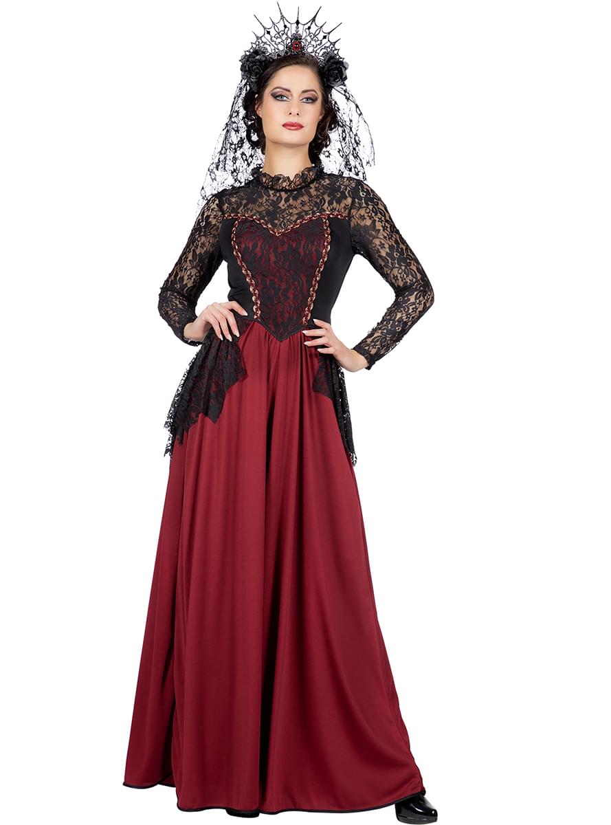 Deluxe Gothic Vampire Costume - Teminis.lt