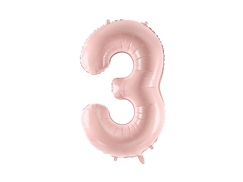 Foil Balloon Number ''3'' - Teminis.lt