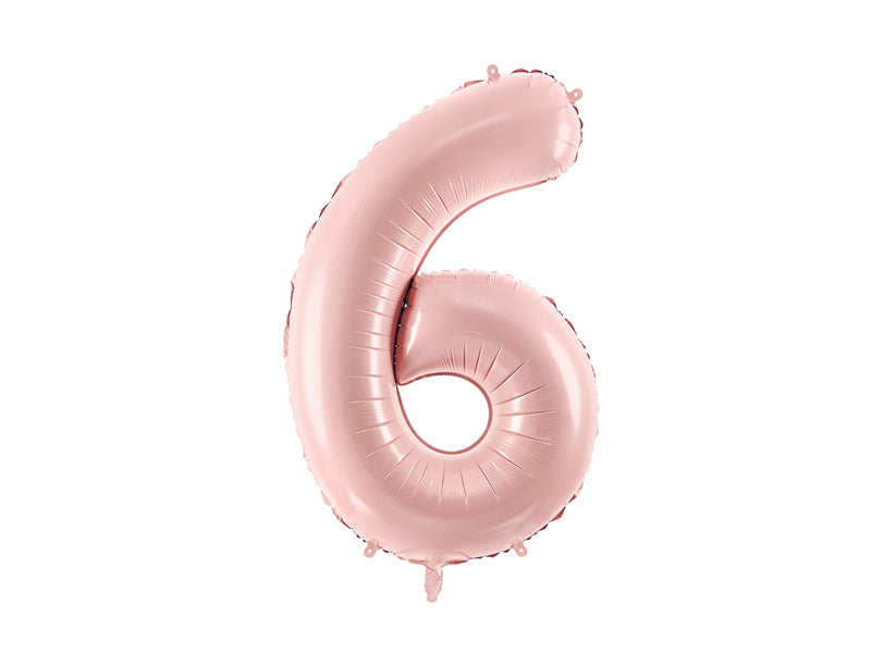 Foil Balloon Number ''6'' - Teminis.lt