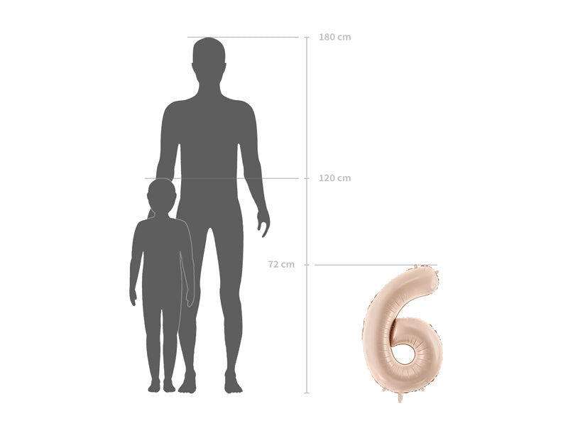 Foil Balloon Number ''9'' - Teminis.lt