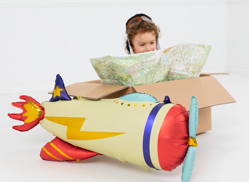 Foil balloon Plane - Teminis.lt