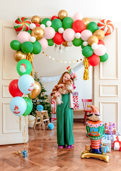 Balloon garland Candies