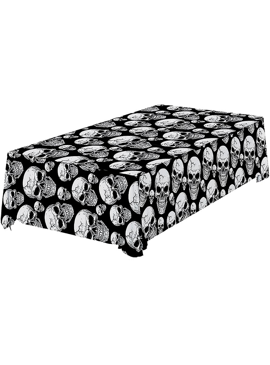 Halloween Skulls Table Cover - Teminis.lt