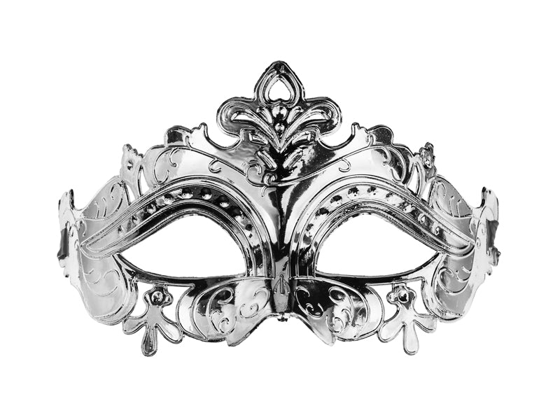 Carnival mask, silver
