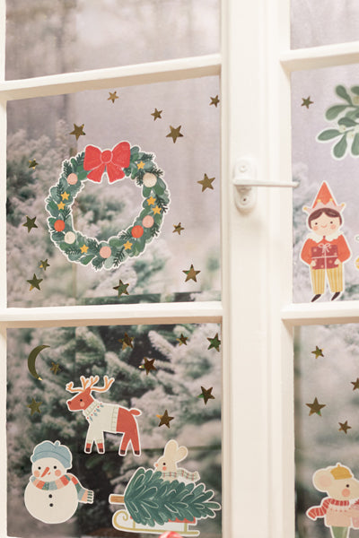 Window stickers Merry Christmas