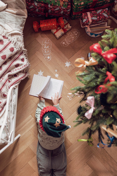 Wrapping paper - Christmas car