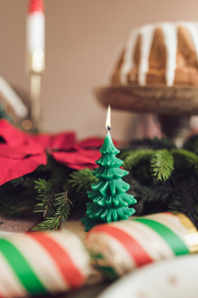 Candle Christmas Tree, 10 cm