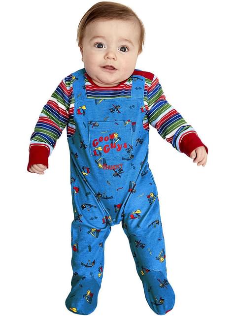 Čakio (Chucky) kostiumas kūdikiams – „Vaikų žaidimai“ (Child's Play)