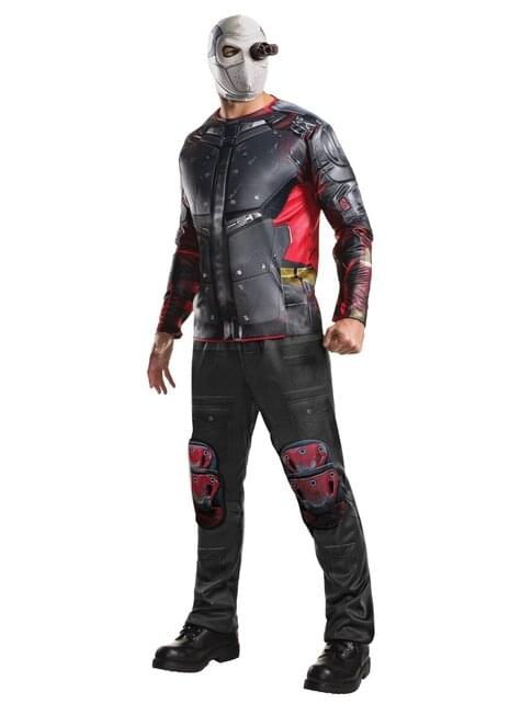 Deadshot kostiumas vyrams iš priekio