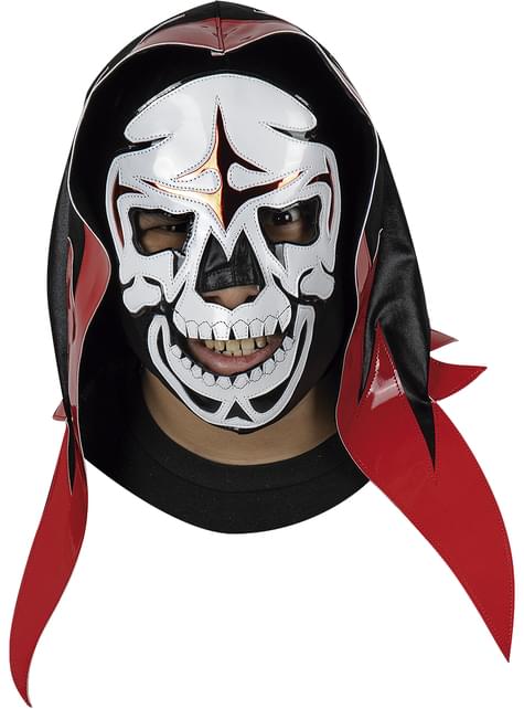 Skeleto imtynininko kaukė La Parka