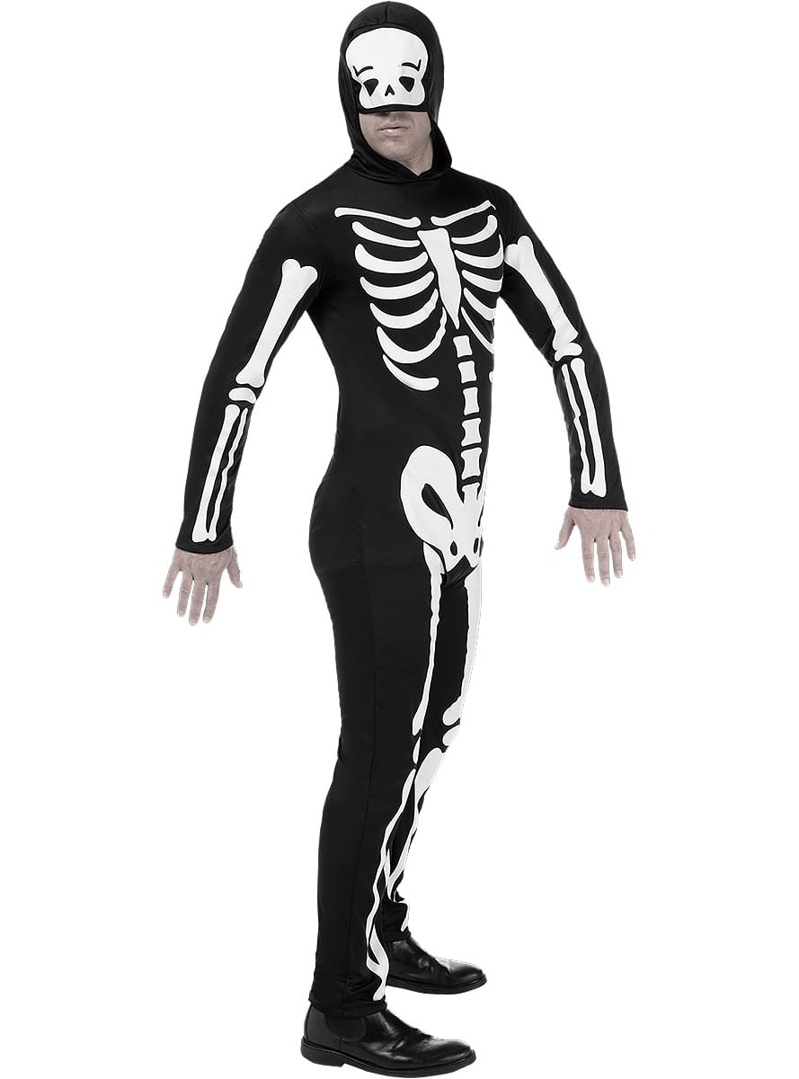 Skeleton costume for men
