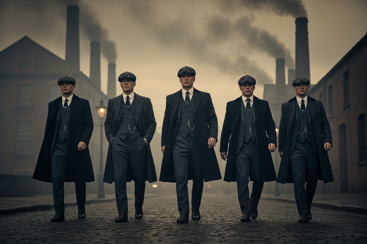 Atraskite jaudinantį „Peaky Blinders“ pasaulį su „Birmingemo slaptojo baro“ vakarėlio tema! Pasinerkite į 1920-ųjų žavesį su teminiu dekoru, kostiumais ir pramogomis. Įsigykite išskirtinių prekių Teminis.lt svetainėje.