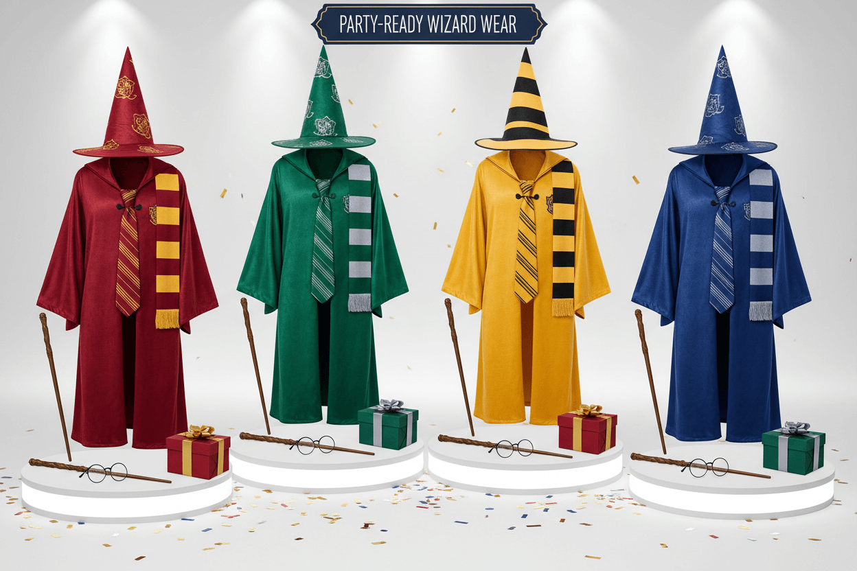 Hario Poterio kostiumai visoms amžiaus grupėms - Teminis.lt