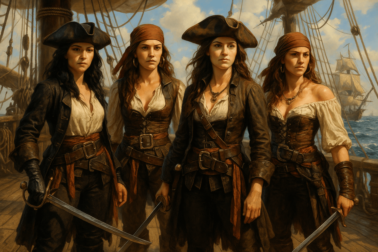 Pirate costumes for women