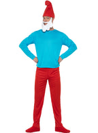 Papa Smurfo kostiumas vyrams – Smurfai