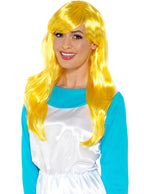 Smurfetės (Smurfette) perukas moterims – „Smurfai“ (The Smurfs)