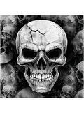 12 Halloween Skull Napkins (33 x 33 cm) Teminis.lt