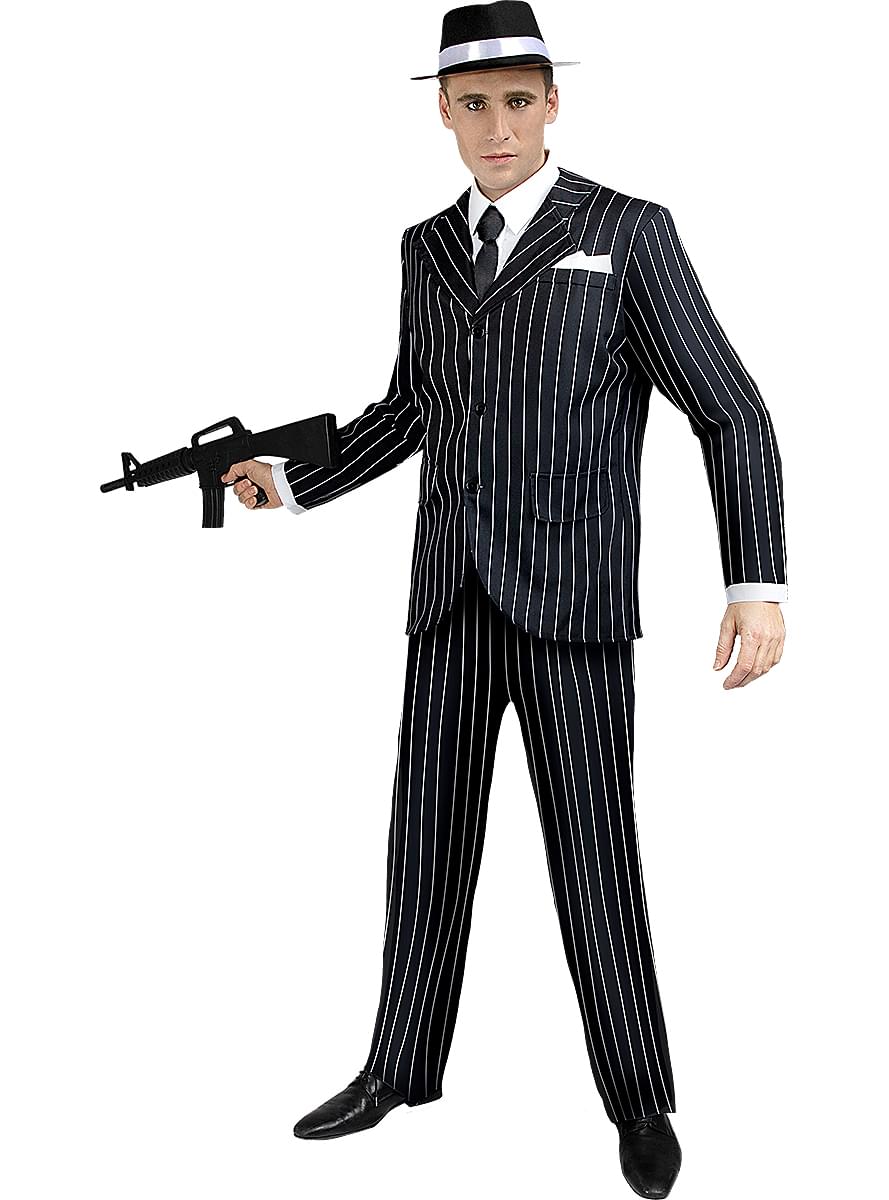 1920s Gangster Costume Men - Vintage Mobster | Teminis.lt Teminis.lt