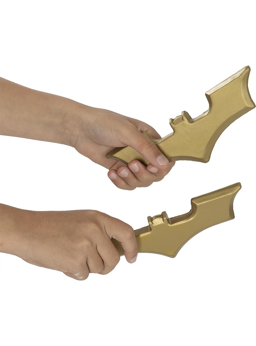 2 Batarangs – Batman Throwing Weapon Accessory Set Teminis.lt