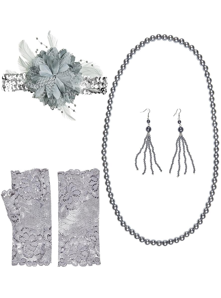 20's Flapper Costume Accessories Kit for Women Teminis.lt