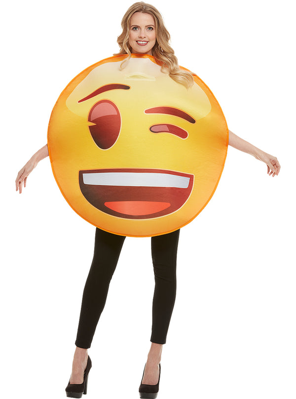 Mirktelėjusio emoji kostiumas – personažas
