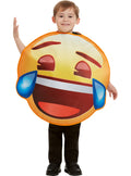 Kids Emoji Costume smiling with tears