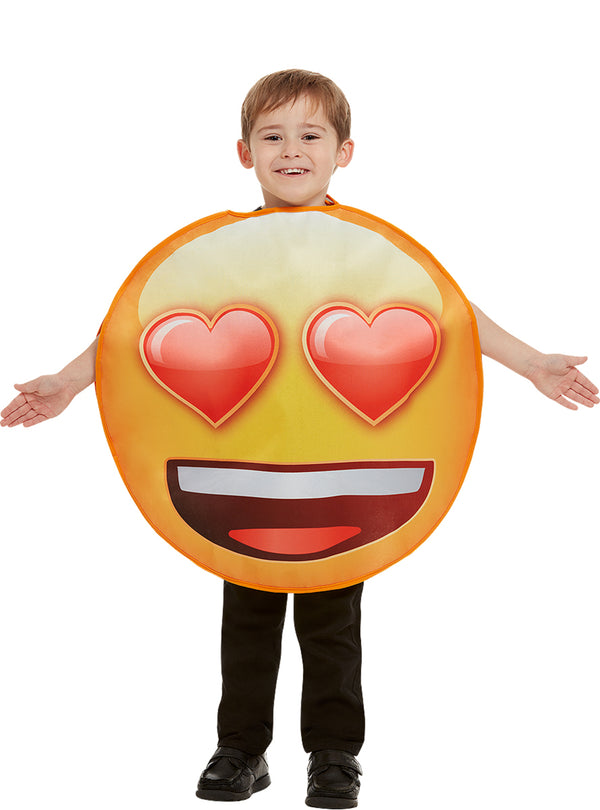Įsimylėjusio emoji kostiumas vaikams