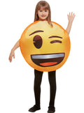 Emoji winking Costume for kids