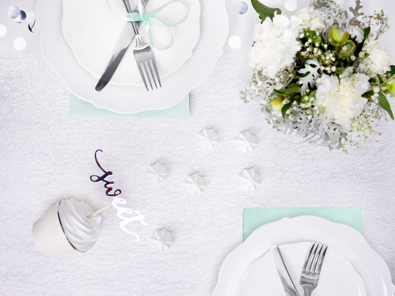 3 layers Napkins, mint - Teminis.lt
