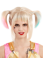 Harley Quinn perukas – „Plėšriosios paukštės" (Birds of Prey)
