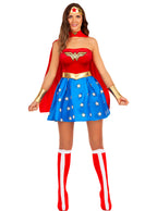 Seksualus Nuostabiosios moters (Wonder Woman) kostiumas moterims – DC Comics