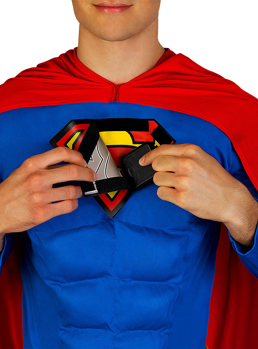 Superman Lights On Costume