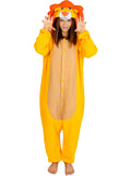 Onesie Lion Costume for Adults