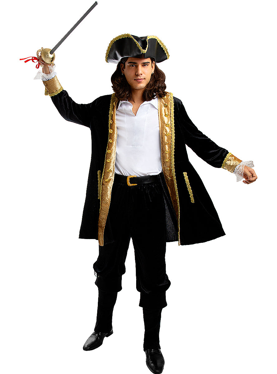 Deluxe Pirate Costume for Men - Colonial Collection