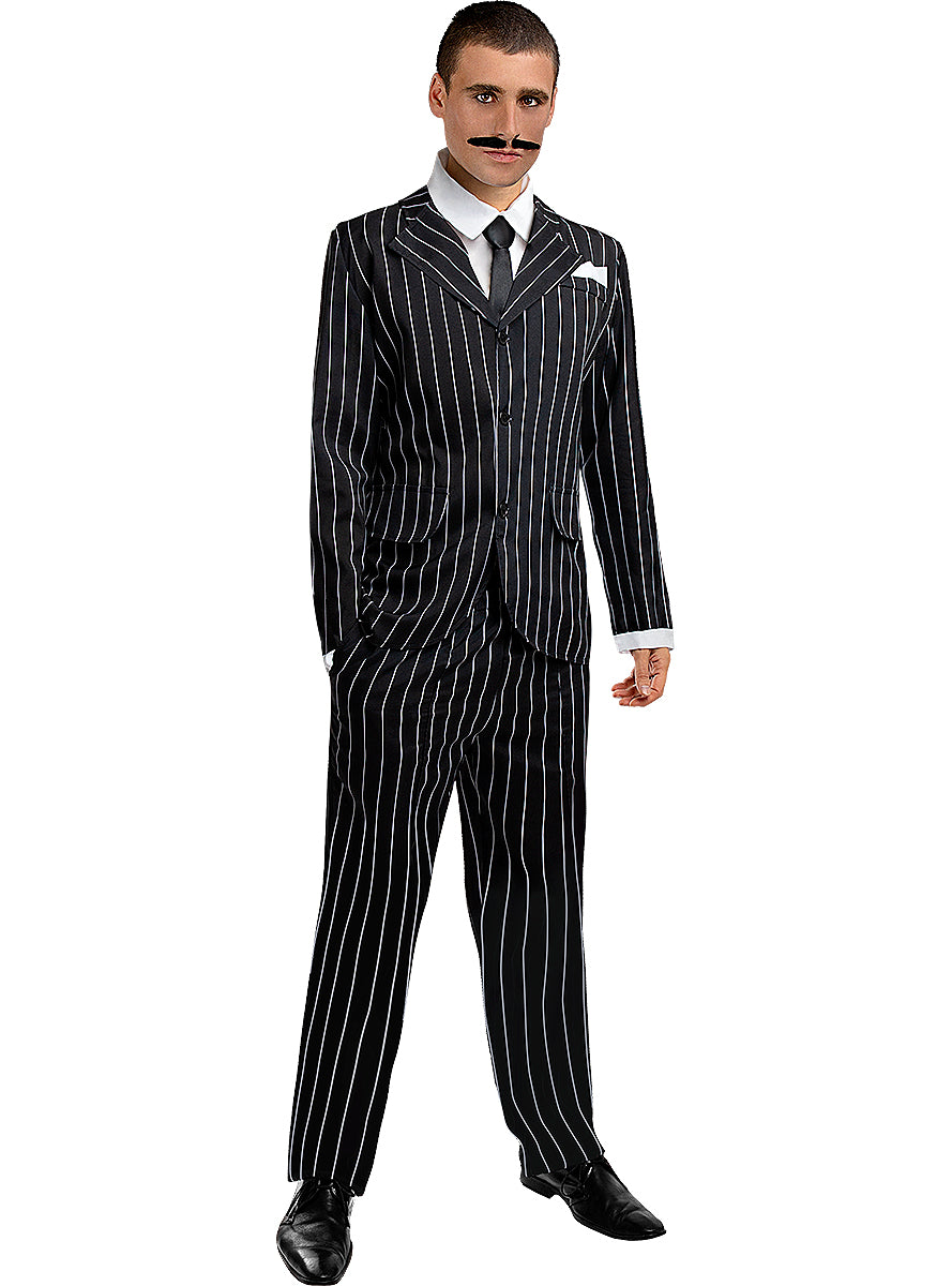 1920s Gangster Costume in Black