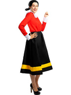 Alyvutės (Olive Oyl) kostiumas moterims – Popeye