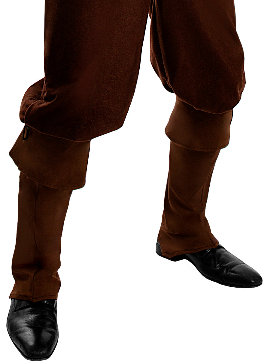 Karnavaliniai kostiumai, teminių vakarėlių apranga Brown Pirate Boot Covers - Teminis.lt #karnavaliniai kostiumai #teminiai vakareliai