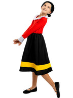 Alyvutės (Olive Oyl) kostiumas mergaitėms – Popeye