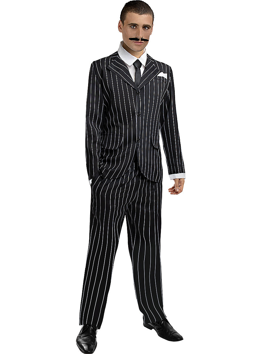 1920s Gangster Costume in Black