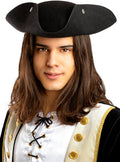 Black Pirate Hat